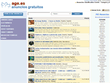 Tablet Screenshot of age.es
